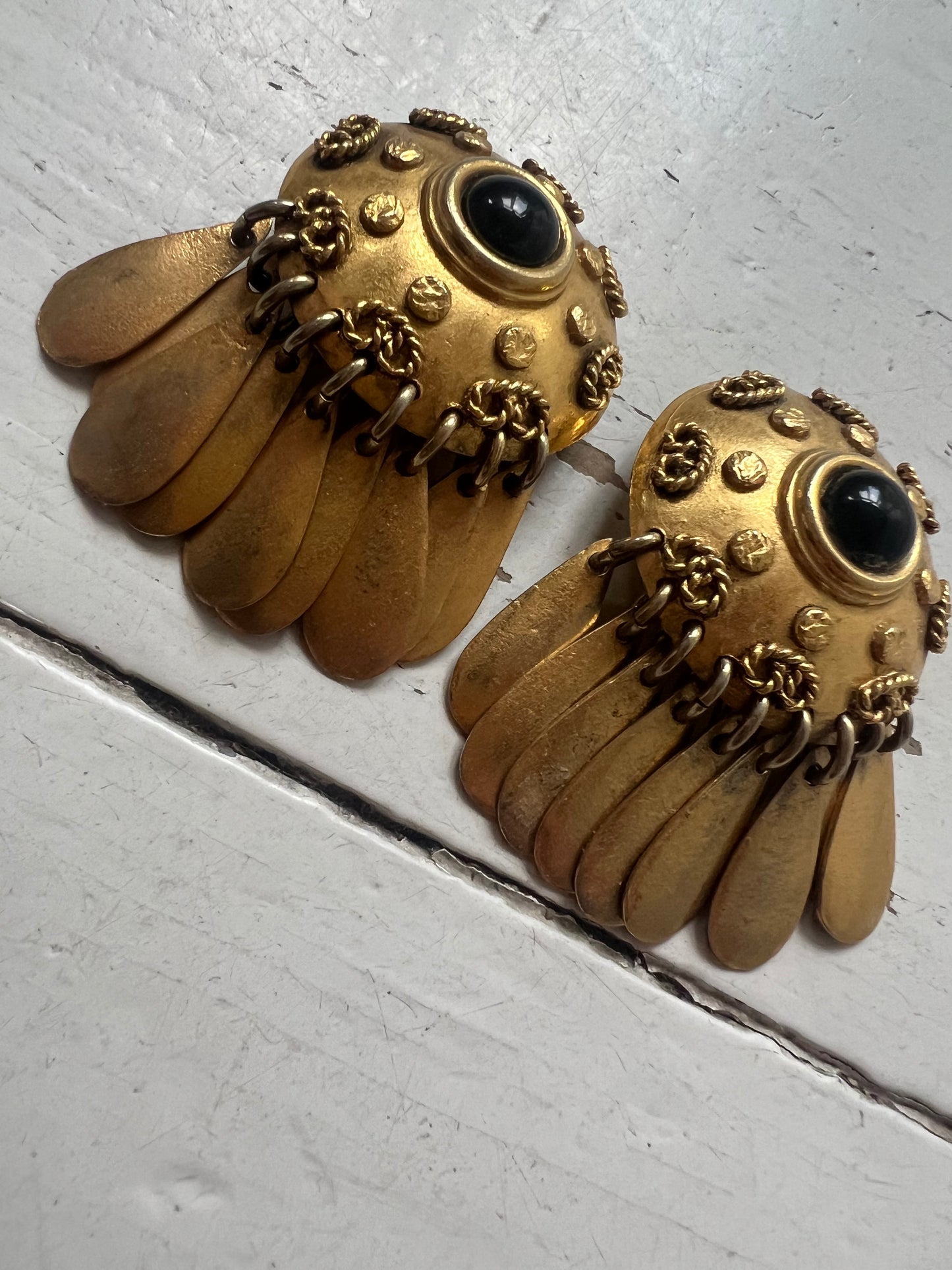 Boucles d’oreille vintage