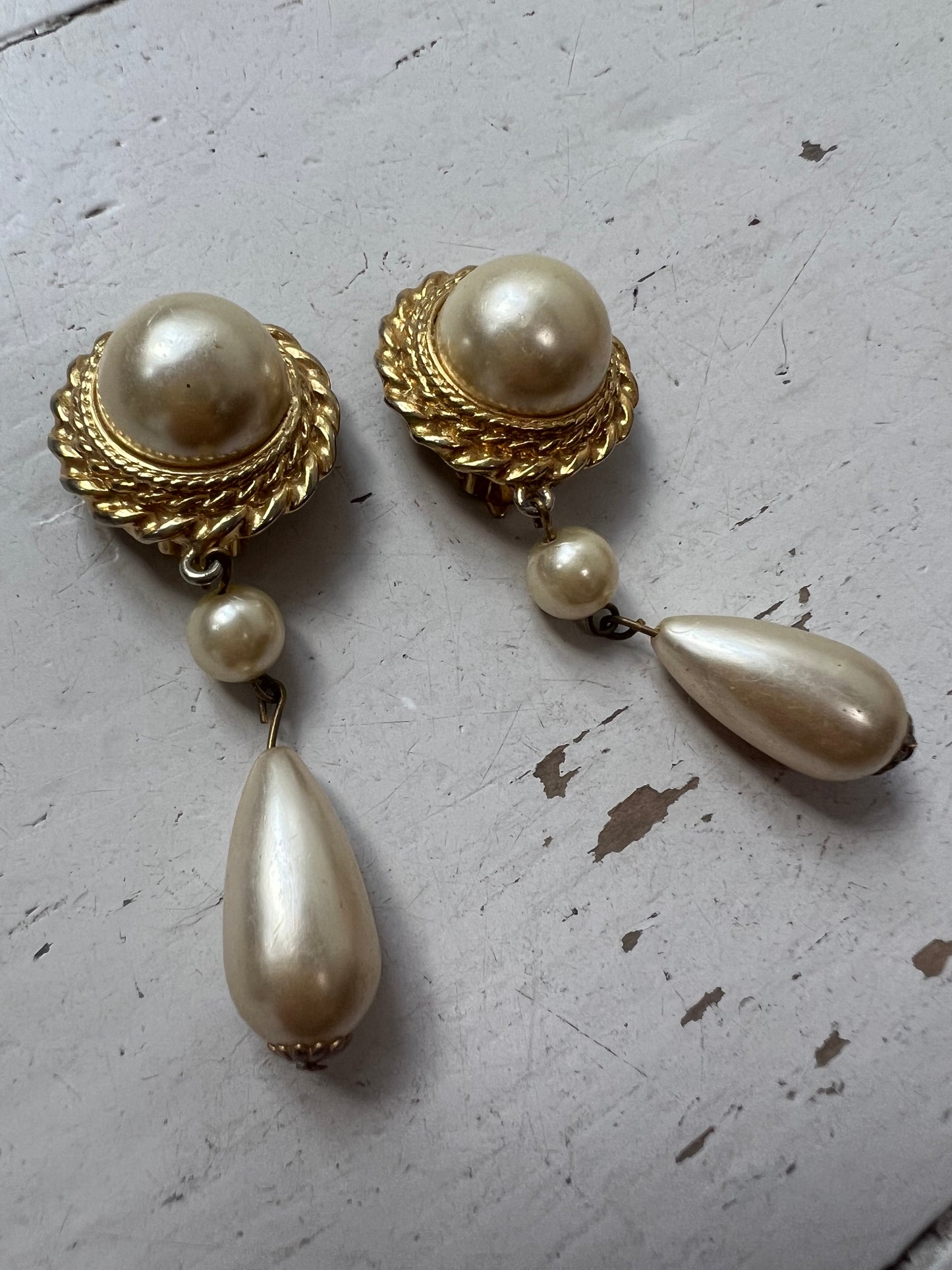 Boucles d’oreille vintage