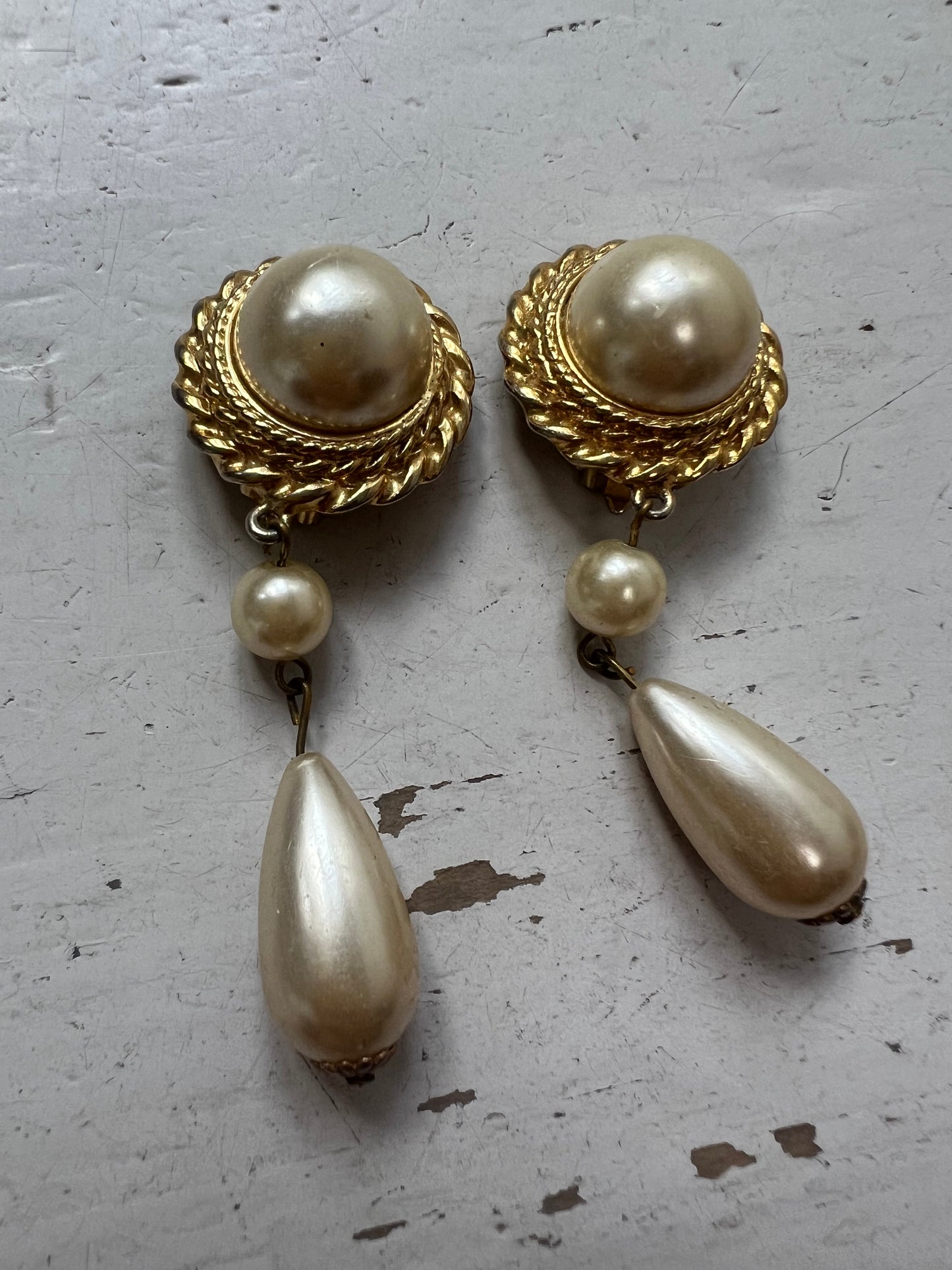 Boucles d’oreille vintage